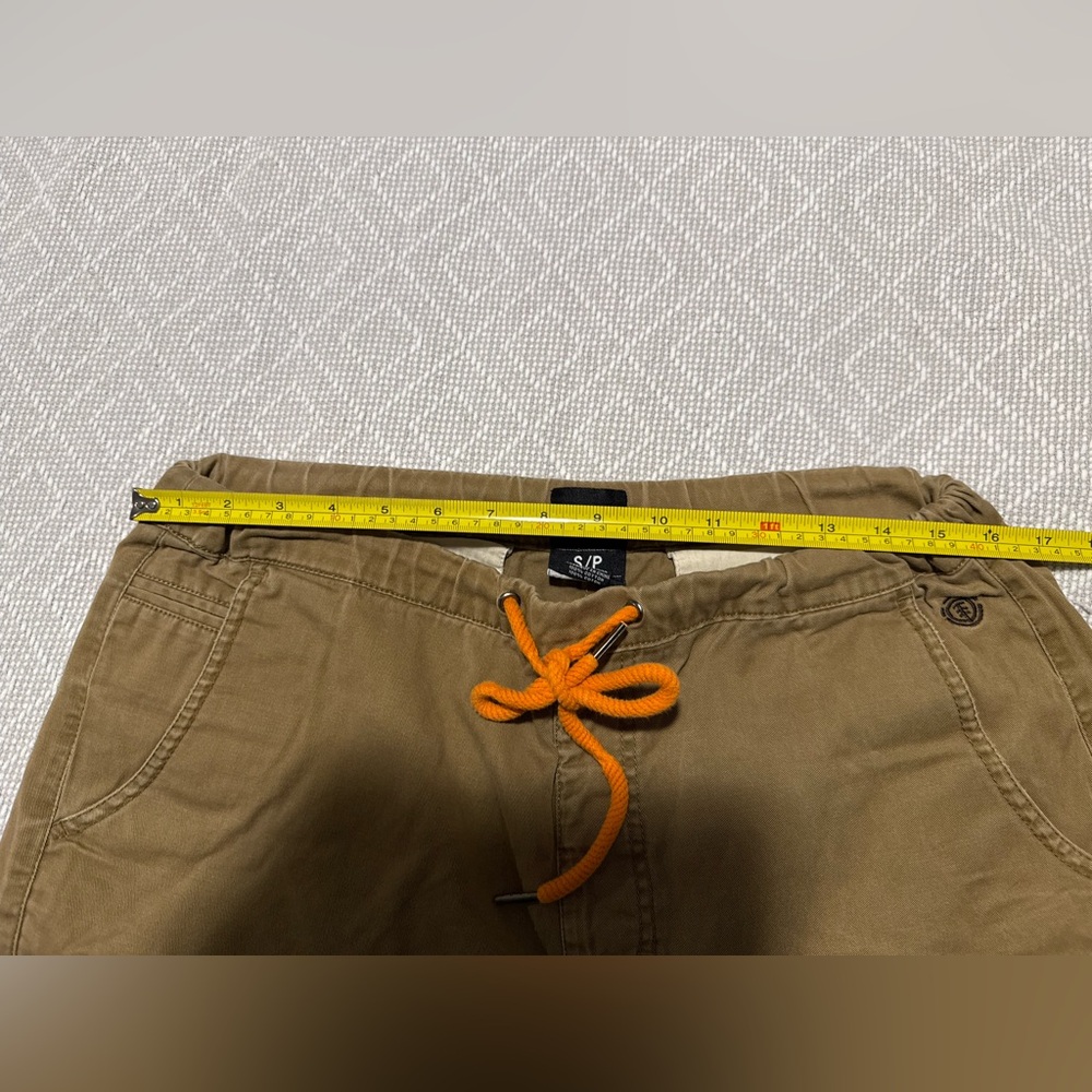 Element Men’s Drawstring Shorts, Tan, Size Small - Picture 8 of 9